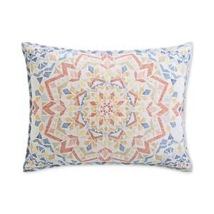 Charter Club Mojave Medallion Cotton Pink Combo 2 Pc. Standard Shams